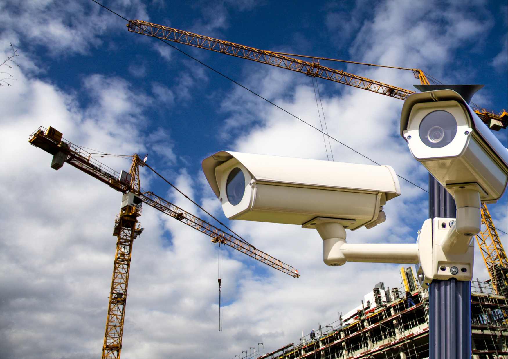 CCTV services in contruction sites.